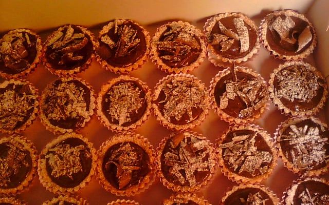 Tartelette au chocolat rapide