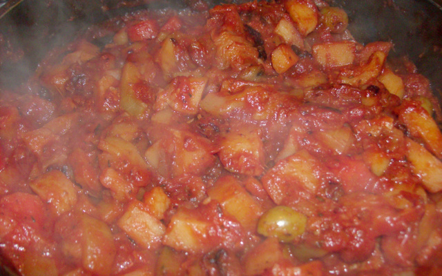 Ratatouille sans aubergines