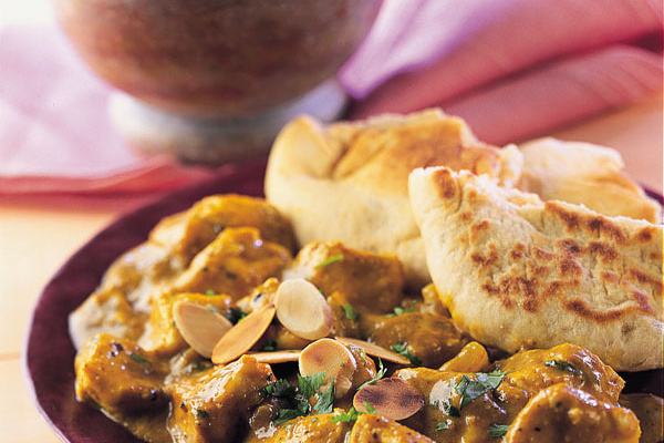 Poulet Korma aux fruits secs