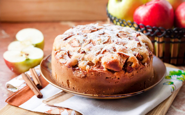 Moelleux aux pommes et cannelle au Cookeo