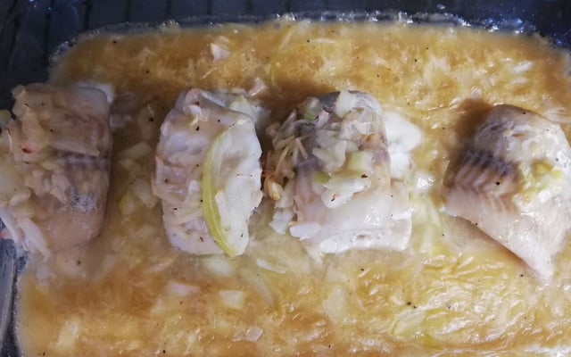 Filets de cabillaud à la Normande