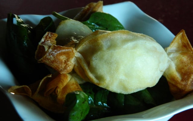 Bonbons au saumon épinard-ricotta