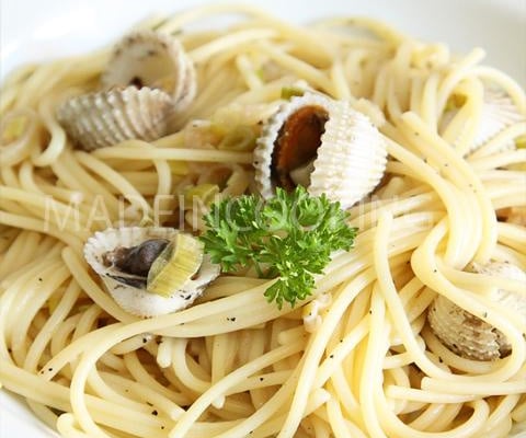 Spaghettis aux coques