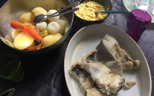 Morue à l'aïoli