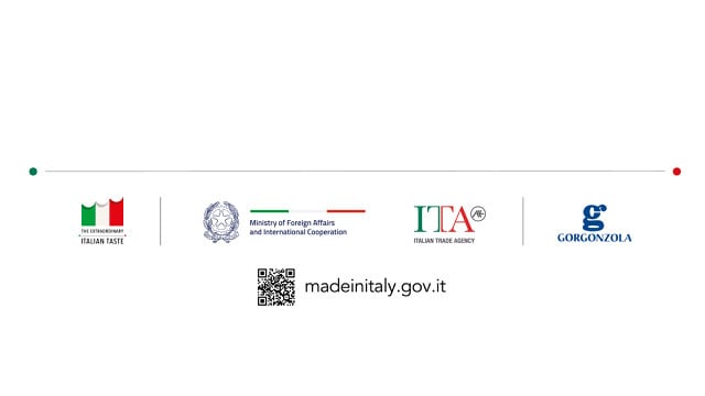 Bruschetta au Gorgonzola AOP, jambon de Parme, noisettes grillées et roquette