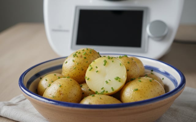 Pommes de terre vapeur au thermomix