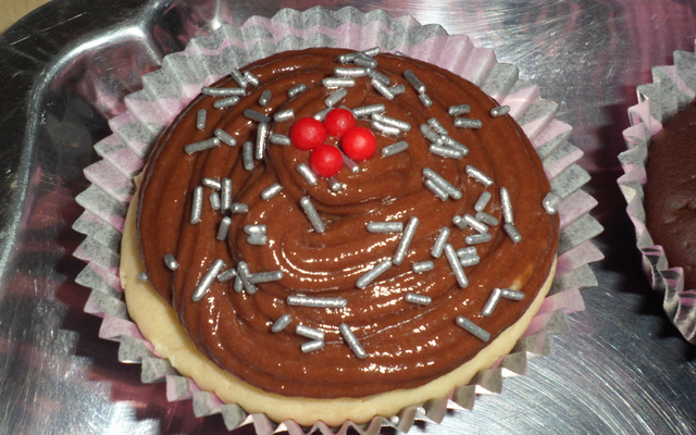 CupCake au Rhum et son Glaçage au Nutella