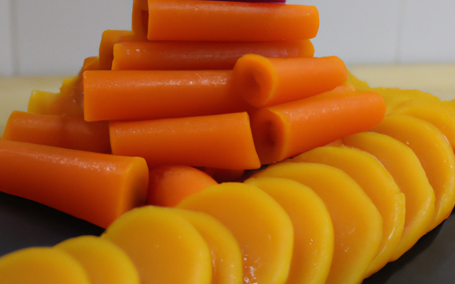 Pâtes de fruits carotte-gingembre