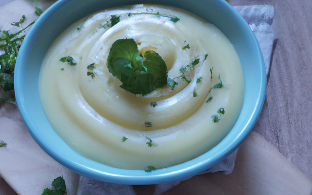 crème de patate douce vanillée