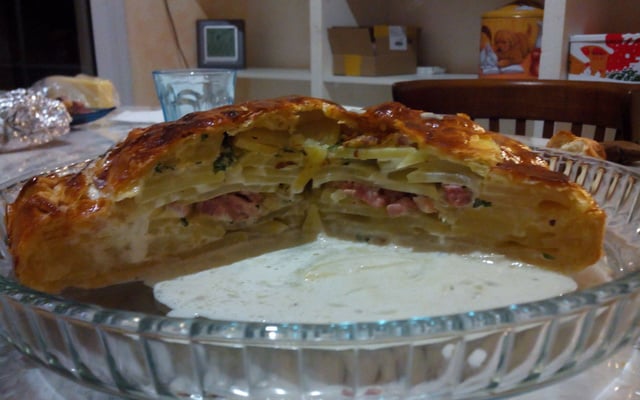 Tourte aux pommes de terre