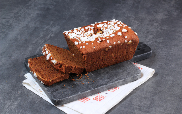 Pain d’épices maison au sucre perlé