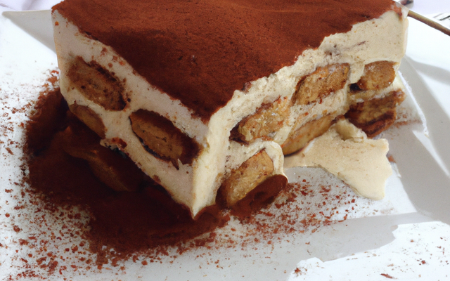 Tiramisu au café froid