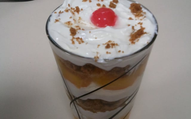 Verrine spéculoos aux fruits et sa mousse de citron
