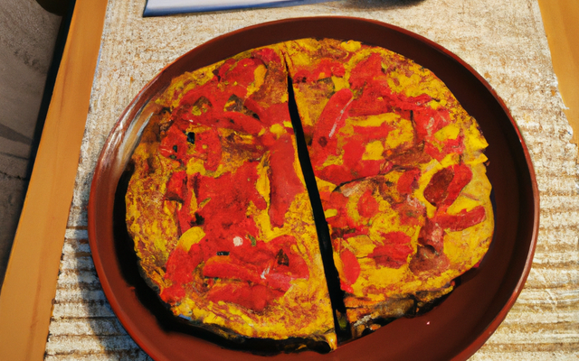 Tortilla espagnol au poivron