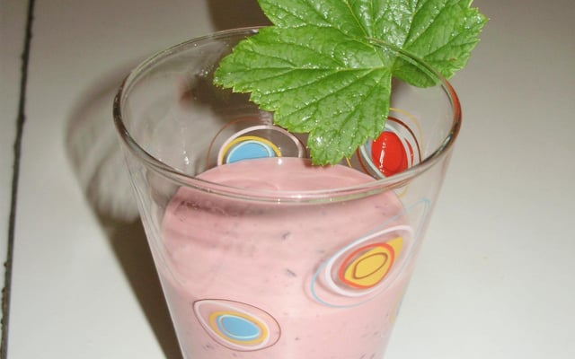 Smoothie au cassis