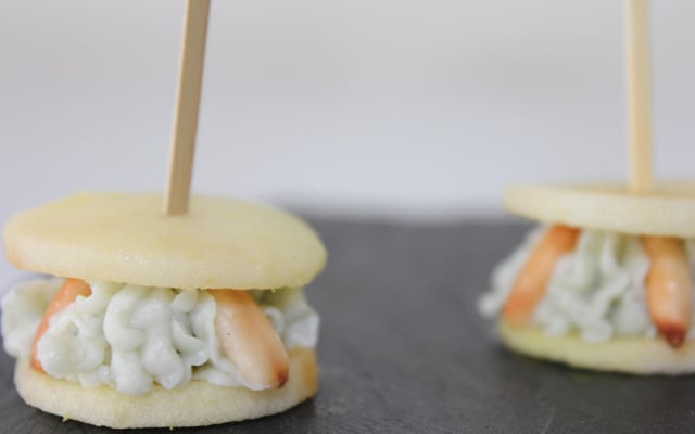 Bouchées apéritives au Roquefort