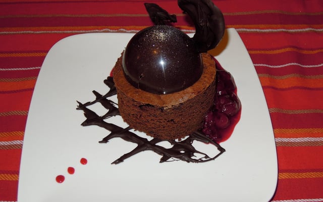 Gâteau choco-cerise