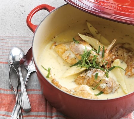 Lapin à la sauce gorgonzola