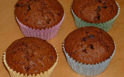 Muffins chocolat, pépites