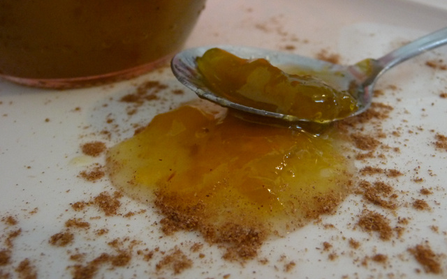 Confiture épicée à la mirabelle