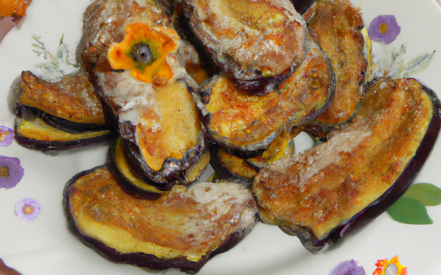 Beignets d'aubergines au thermomix