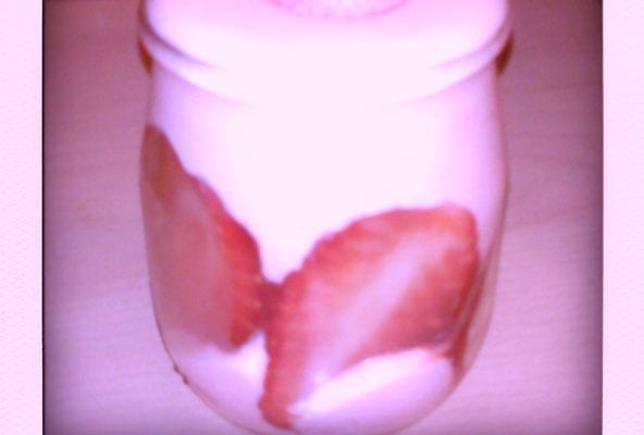 Mousse de fraises Tagada maison
