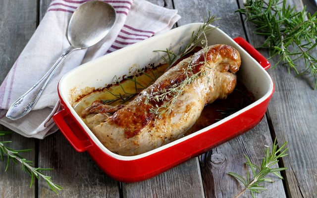 Filet mignon de porc au four