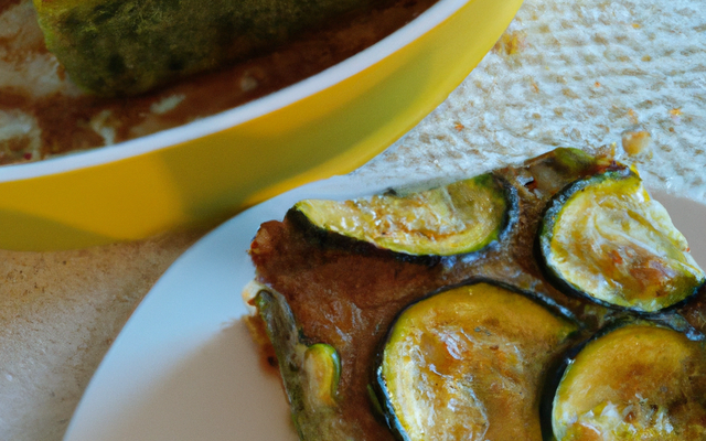 Gâteau à la courgette économique