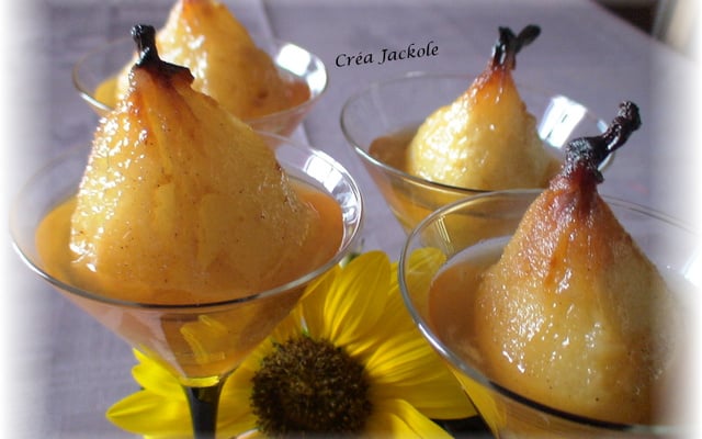 Douceur de poires liquoreuses