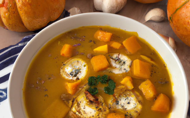 Soupe  à  la  citrouille