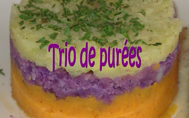 Purée tricolore
