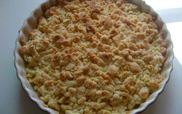 Crumble aux pommes