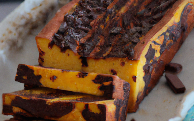 Pain à la courge et au chocolat