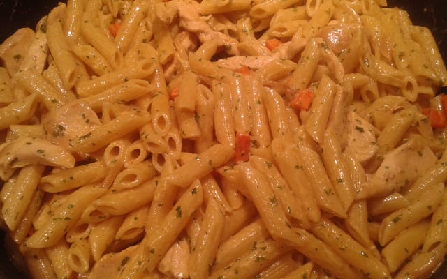 Pâtes au poulet