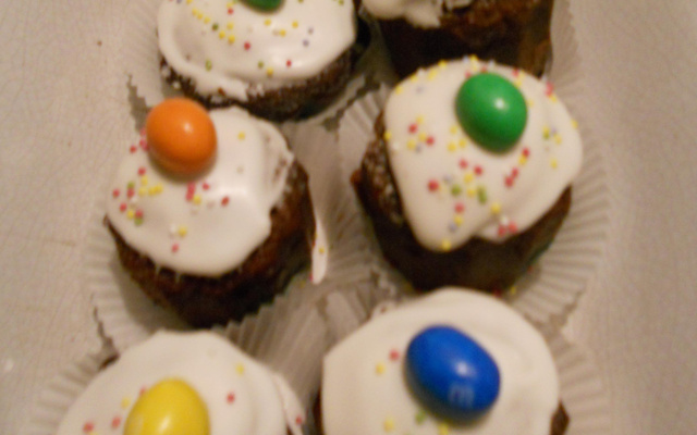 Cupcakes aux M&M's