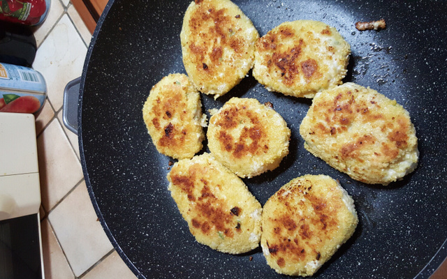 Croquettes de poulet cœur fondant
