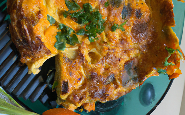 Carottes caramélisées en frittata