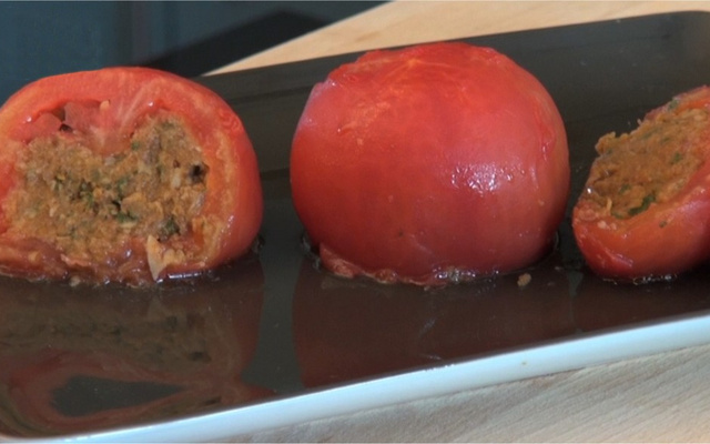 Tomates farcies végétariennes