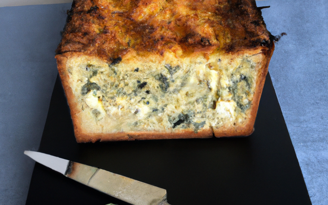 Cake au roquefort