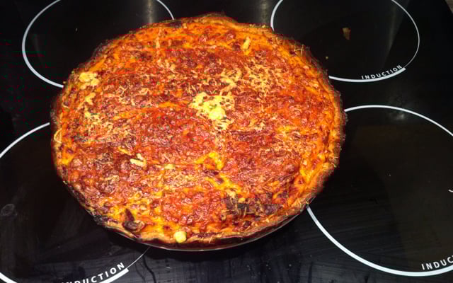 Tarte au Potiron / lardons