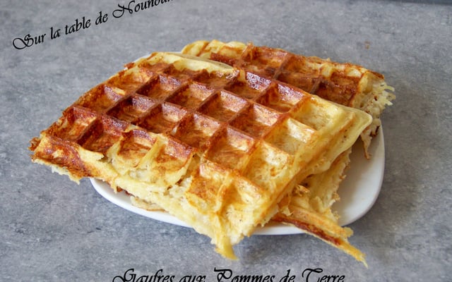 Gaufres aux pommes de terre