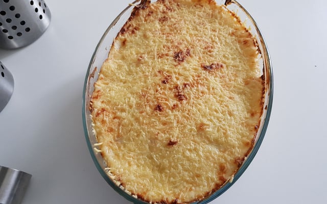 Gratin de chou-fleur strasbourgeois