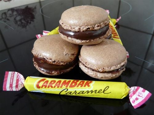Macaron au carambar