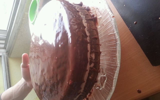 Biscuit à la ganache