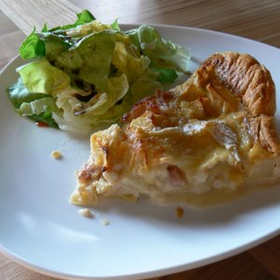 Tarte normande gingembré