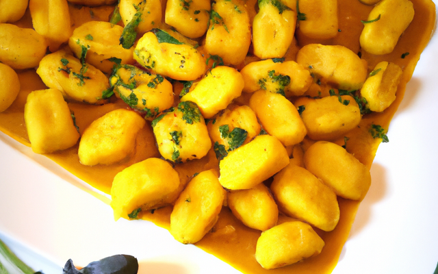 Les fabuleux gnocchis au curcuma