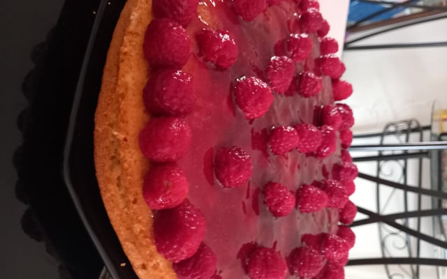 Cœur aux framboises