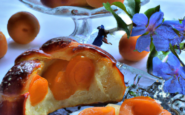 Brioche aux abricots