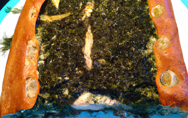 Tourte de sole aux épinards et fenouil