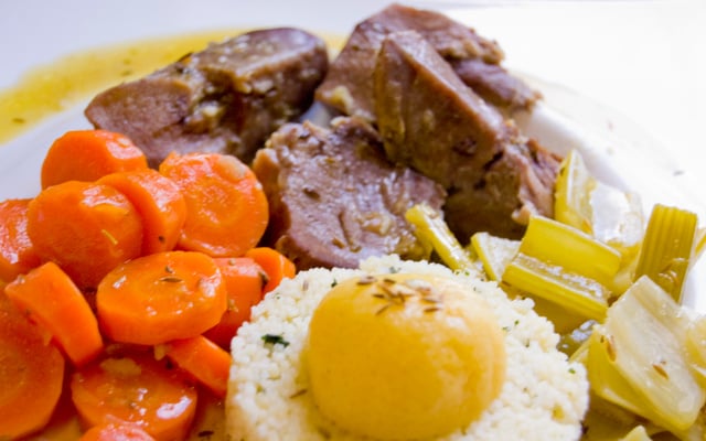 Langue d'agneau à la marocaine